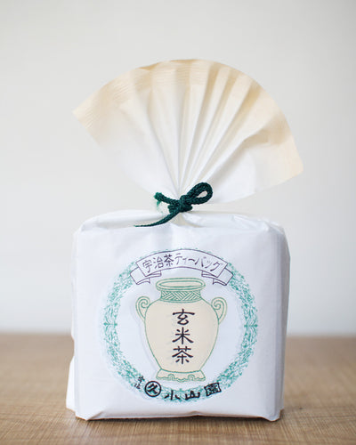 Marukyu Koyamaen Genmaicha tea bags Australia