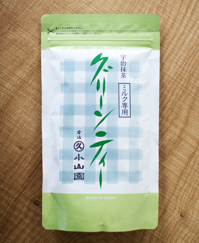 Matcha tea latte powder sweet Marukyu Koyamaen